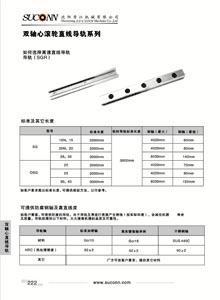 雙軸心直線導軌